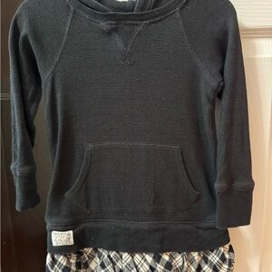 Ralph Lauren Black Hooded Top